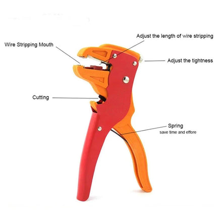 2in1 Wire Stripper Electrical Crimping Pliers Multifunction Duck Beak Plier Tool