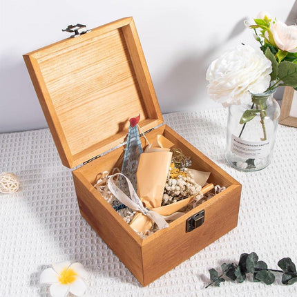Wooden Box European Style Decorative Gift Box Storage Box Jewelry Box Gift