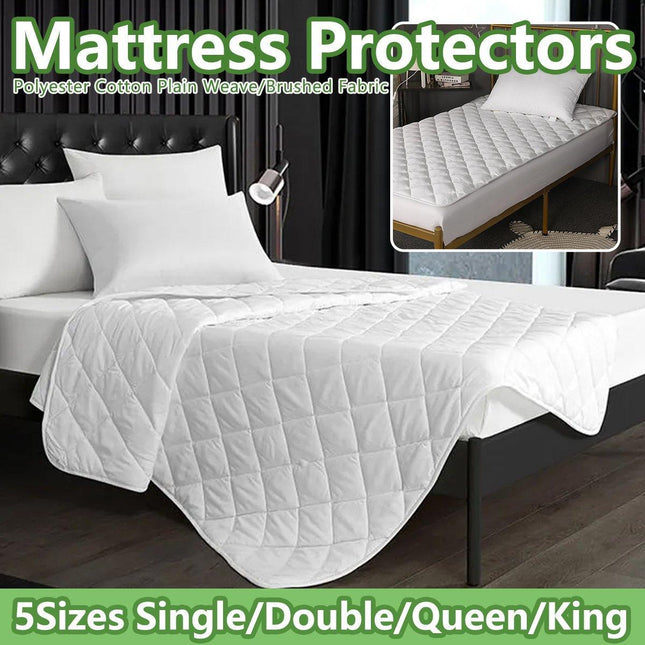 Hotel Mattress Comfort Pads Fabric Bedding Topper Mattress Protectors Cover