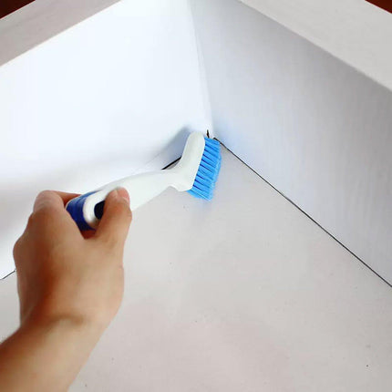 Corner Window Groove Slot Cleaning Brush Scraper Kitchen Stove Cleaning Tool