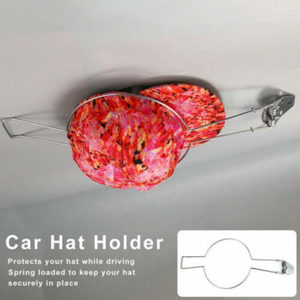 Car Hat Holder Saver Riding Helmet Akubra Equestrian Hard Spring Load Cover New - Aimall