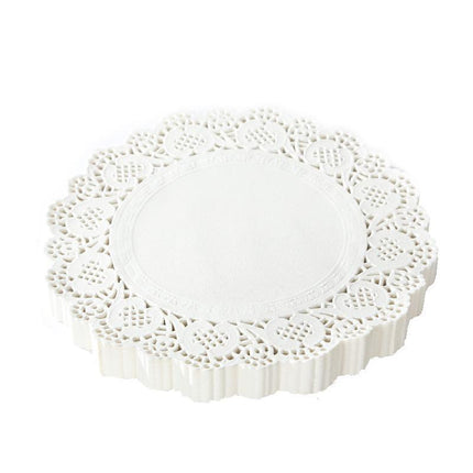 250pcs Baking Parchment Paper Flower Design Kitchen Oil Absorbing Cake Liners