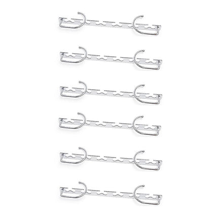 Clothes Hanger Space Saving Hook Folding Wardrobe Multipurpose Rack Coat Pants