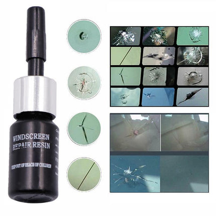 Window Tool Crack Remove Chip Resin Glass Recovery Car Windscreen Repair Kit - Aimall