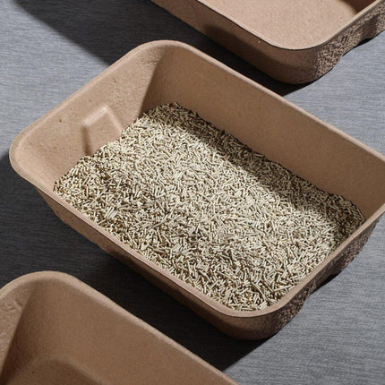 5pcs Disposable Cat Litter Pan Open Design Easy Clean Litter Box Pet Cleaning