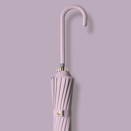 Large 16 Bone Automatic Umbrella Unisex Long Handle Dual Use Rain Sun Umbrella