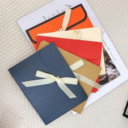 20PCS Kraft Paper Folding Handmade Box Silk Scarf Cardboard Envelope Gifts Aimall