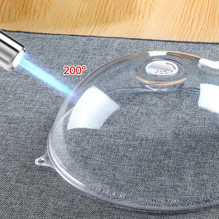 Microwave Safe Food Grade Plastic Splash Proof and Dustproof Heating Cover