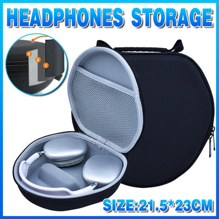 Portable Headphone Storage Case Headband Organizer for Travel and Outdoor Use