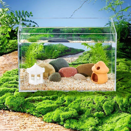 Natural Quartz Sand Aquarium Decoration Natural Fish Tank Base Sand River Stone - Aimall