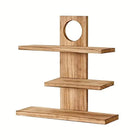 Wooden Desktop Tea Set Rack Display Stand Organizer Storage Shelf for Teaware