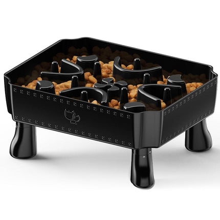 Pet Slow Feeder Bowl Removable Large Capacity Dog Cat Feeding Bowl Anti Slip