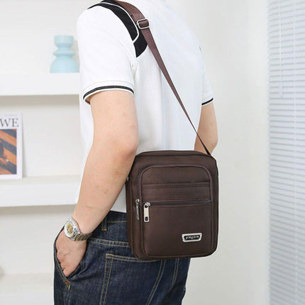 Mens Crossbody Shoulder Bag Travel Messenger Bag Casual Handbag for Boys and Men