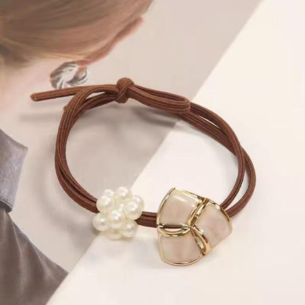 Fashion Head Rope Ins Hollow Rhinestone Hair Circle Fresh Women Hair