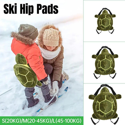 Ski Protection Plush Hip Pad Cartoon Turtle Skateboard Mat Snowboarding Gear