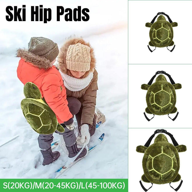 Ski Protection Plush Hip Pad Cartoon Turtle Skateboard Mat Snowboarding Gear