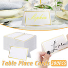 200pcs Guest Seat Name Card Writable Table Message Card Wedding Party Place Card
