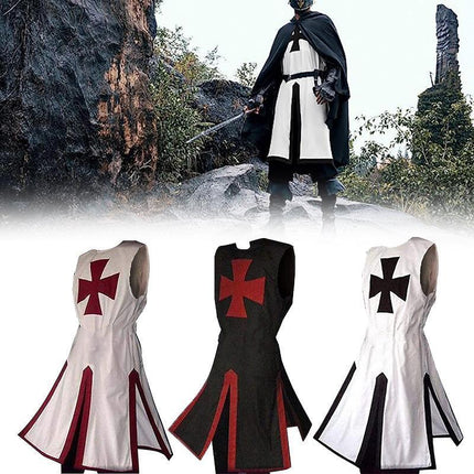 Medieval Tunic Royal Knight Renaissance Roman Men Costume Warrior Crusader AU - Aimall