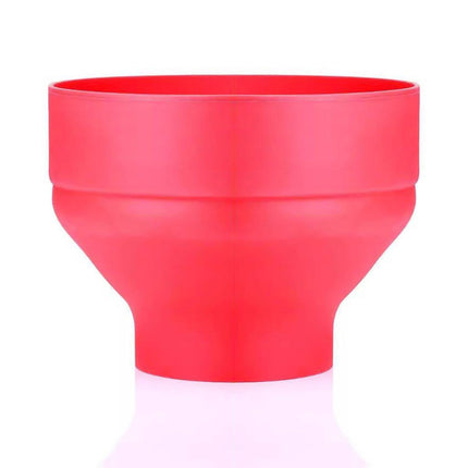 Foldable Silicone Microwave Popcorn Bucket High Temperature Resistant Bowl