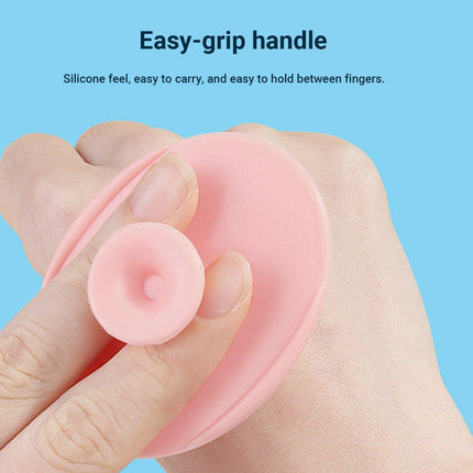 Silicone Face Cleansing Soft Brush Facial Washing Massager Scrubber Cleaner