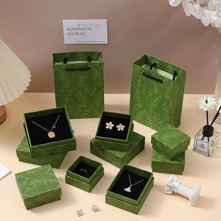 20pcs Ring Earring Gift Boxes Small Jewelry Packaging Storage Case Organiser