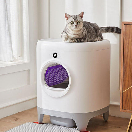 Automatic Cat Litter Box Toilet Anti-odor Pad Sand Filter Net Accessories