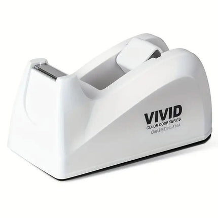 Transparent Tape Dispenser Holder Tape Cutter Refillable Desk Tape Holder