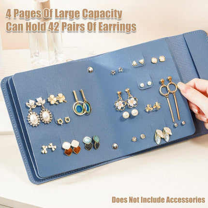 Travel Jewellery Storage Bag Portable Organizer Pouch for Rings Earrings Case