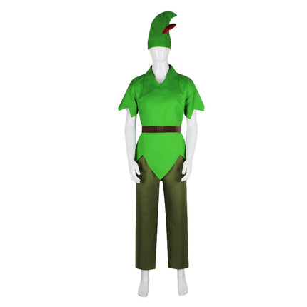 Peter Pan Cosplay Costume Peter Pan Cos Adult Children Stage Character Performance Suit