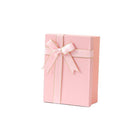 5PCS Large Black Folding Gift Box with Ribbon Bow One-Piece Shoe Apparel Box