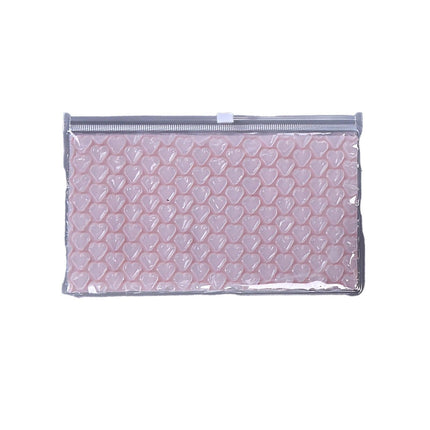 10pcs PVC Bubble Zipper Bag Thick Cosmetic Storage Pouch for Travel and Makeup
