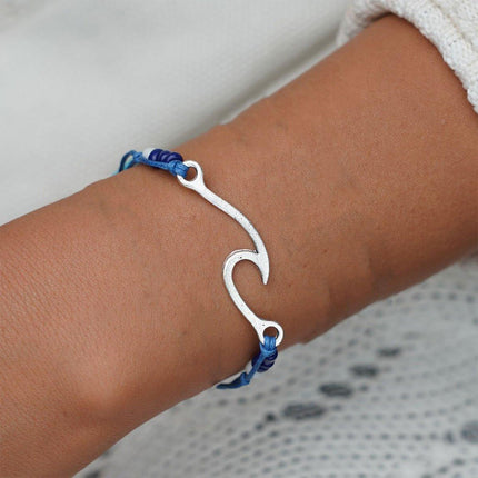 Boho Chic Woven Bracelet Anklet Adjustable Three Piece Beach Ornament