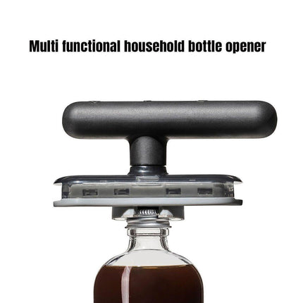 Multi-function Bottle Opener Can Opener Kitchen Gadget Screw Cap Tool for Home