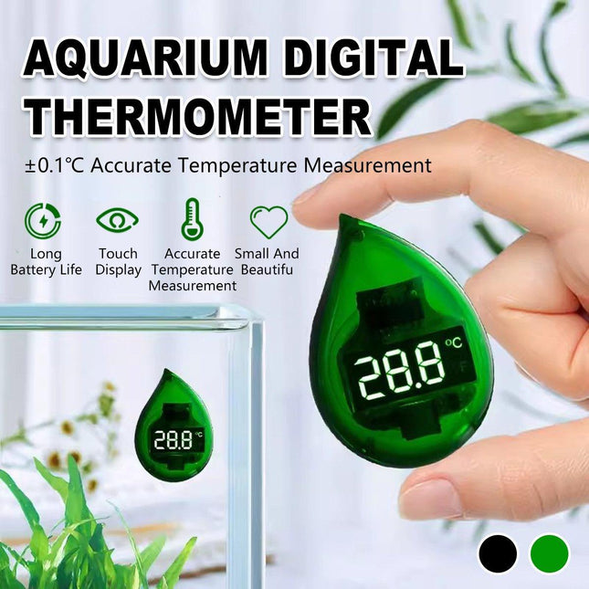 Mini Digital Fish Tank Thermometer High Precision Aquarium Temperature Gauge