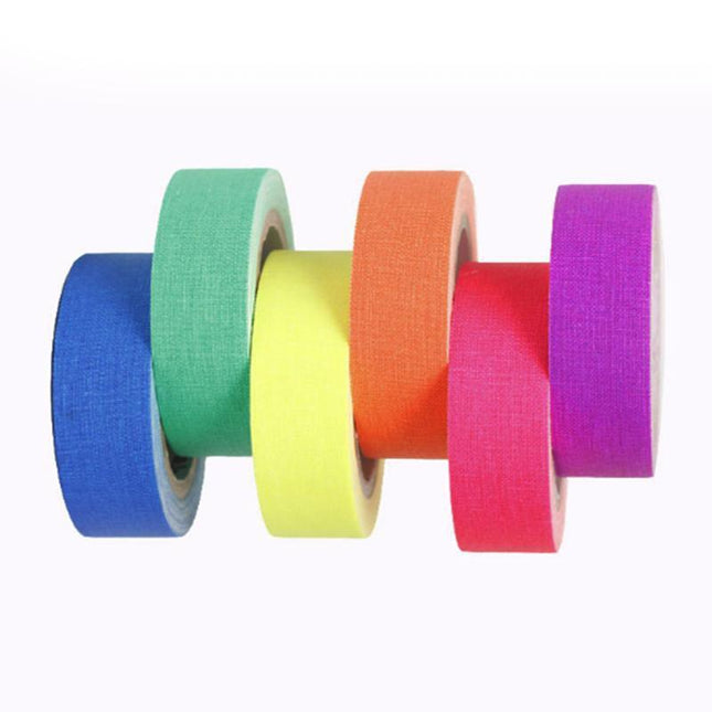 6X Luminous Fluorescent Tape Glow In The Dark Night Self-adhesive Safety Sticker - Aimall