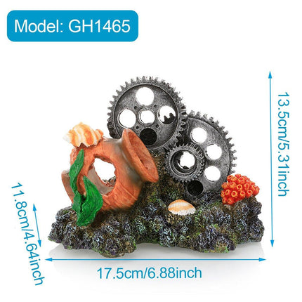 Aquarium Resin Coral Decorations for Fish Tank Marine Simulation Micro Landscape