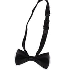 Solid Color Glossy Double-layer Children's Bow Tie Two-color Baby Korean Style Small - Aimall