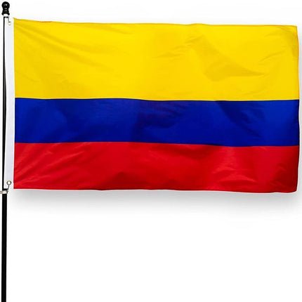 Large Colombia Colombian Flag Heavy Duty Outdoor CO 90x150cm - 3x5ft - Aimall