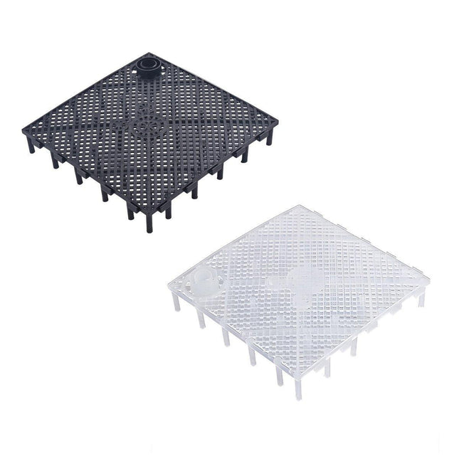Fish Tank Aquarium Under Gravel Filter System Safe Filtration Plate Board Kit - Aimall
