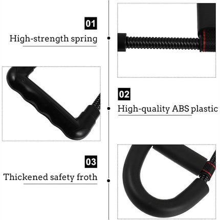Forearm Strengthener Wrist Exerciser Arm Grip Strength Trainer for Home Gym