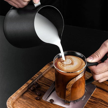 350ML Milk Frothing Pitcher Jug Frother Coffee Latte Container Pitcher Cup