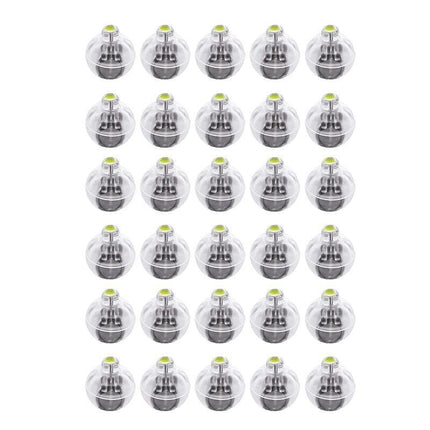 UP 100PCS LED Balloon Lamp Lights Lantern Light Balloons Glow Christmas Party Yellow - Aimall