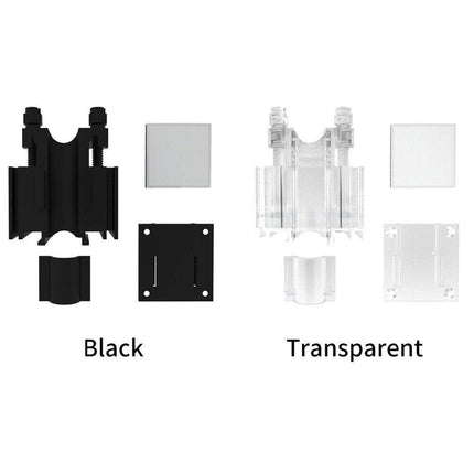 Acrylic Fish Tank Water Pipe Holder Right Angle Inlet Outlet Suction Clip Bracket