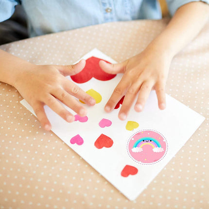 5/10Rolls Unicorn Adhesive Stickers Labels for School and Decorative Use