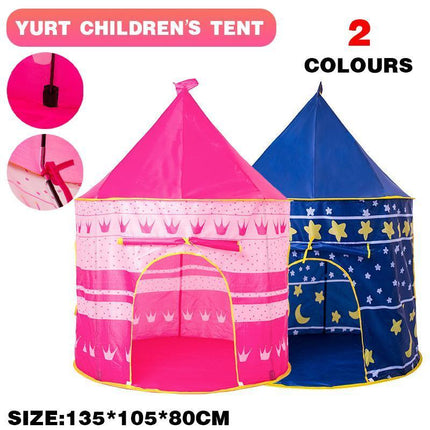 Kids Playhouse Play Tent Pop Up Castle for Indoor and Outdoor Play