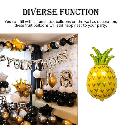 5pcs Colourful Aluminium Foil Balloons Party Supplies Birthday Decoration