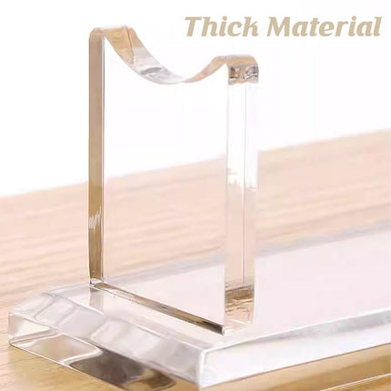 Acrylic Single Pen Display Rack Pencil Makeup Brush Transparent Pen Holder Stand