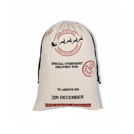 Large Christmas Sacks Jumbo Large Santa Gift Sack Bag Gifts Stocking Present Bag