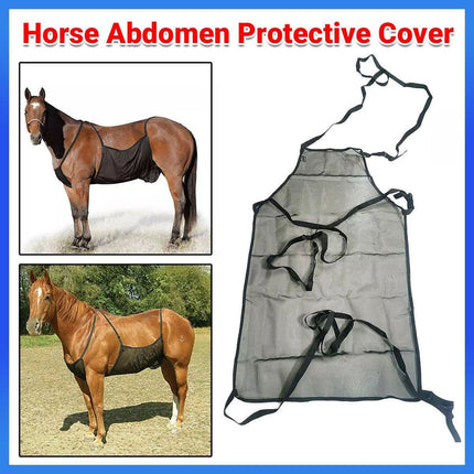 Horse Belly Cover Fly Mosquito Protection Anti Scratch Guard Netting Bag
