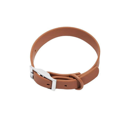 PVC Dog Collar Working Dog Kennels Waterproof Soft Adjustable for Pets L Size - Aimall